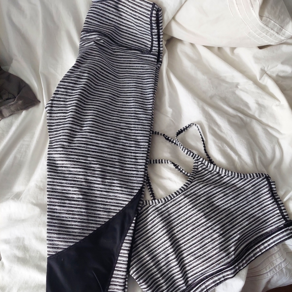 Gently used yoga set